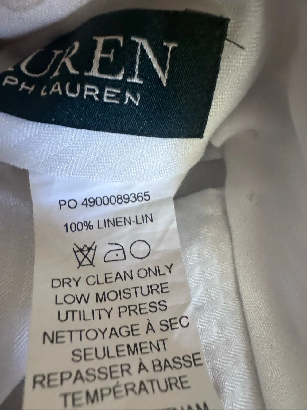 Ralph Lauren Boys Linen Pants